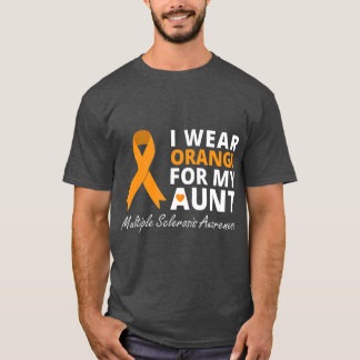 I Bära Orange för MKS-medvetandehöjande menyflikso T Shirt