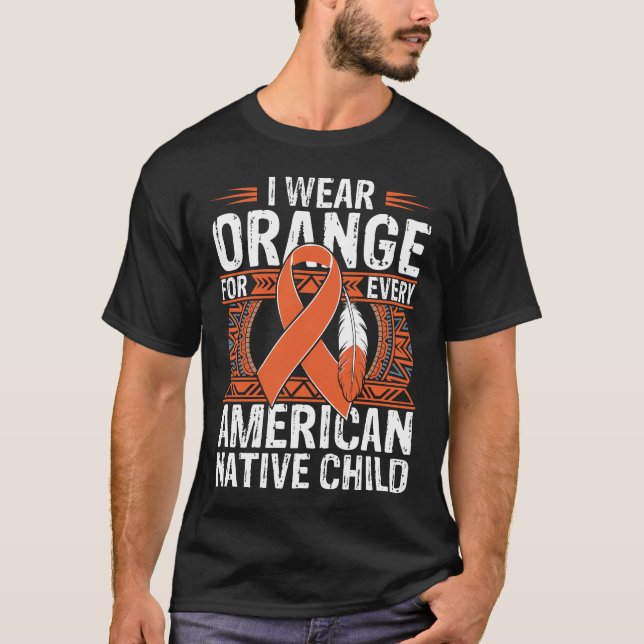 I Bära Orange för varje amerikanskt moderbarn T Shirt (Framsida)