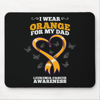 I Bära Orange Leukemi Cancer Awareness Blood Musmatta