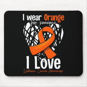 I Bära Orange till någon i Kärlek - Leukemi Cancer Musmatta