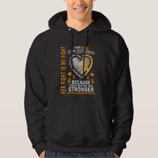 I Bära Orange Underbar Grandma Många Sclerosis Awa Hoodie