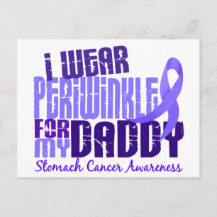 I Bära Periwinkle pappa 6.4 Stomach Cancer Vykort