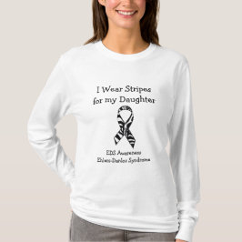 I Bära Rand för min dotter EDS Awareness Shirt Tee Shirt