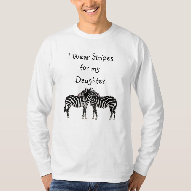 I Bära Rand för min dotter EDS Awareness Shirt Tröja (Framsida)