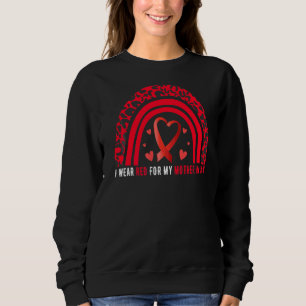 I Bära Red for My Svärmor Stroke Awareness S T Shirt