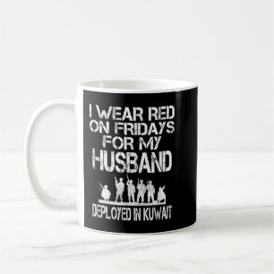 I Bära Red on Fredag for My Mamma - US Military De Kaffemugg