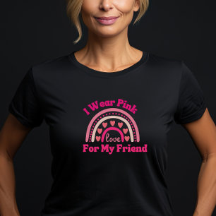 I Bära Rosa Breast Cancer Awareness T Shirt