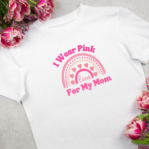 I Bära Rosa Breast Cancer Awareness T Shirt