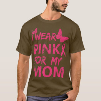 I Bära Rosa för bröstcancermedvetandet om bröstcan T Shirt