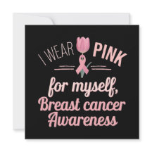 I Bära Rosa för mig - medvetenhet om bröstcancer