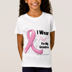 I Bära Rosa för min farmor - bröstcancer T Shirt