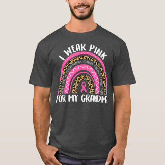 I bära Rosa för min farmor Regnbågscancer A T Shirt