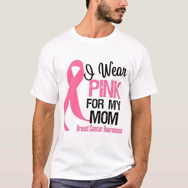 I Bära Rosa för min Mamma Tee Shirt (Framsida)