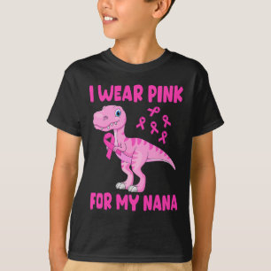 I Bära Rosa för min Nana Breast Canceness Awarenes T Shirt