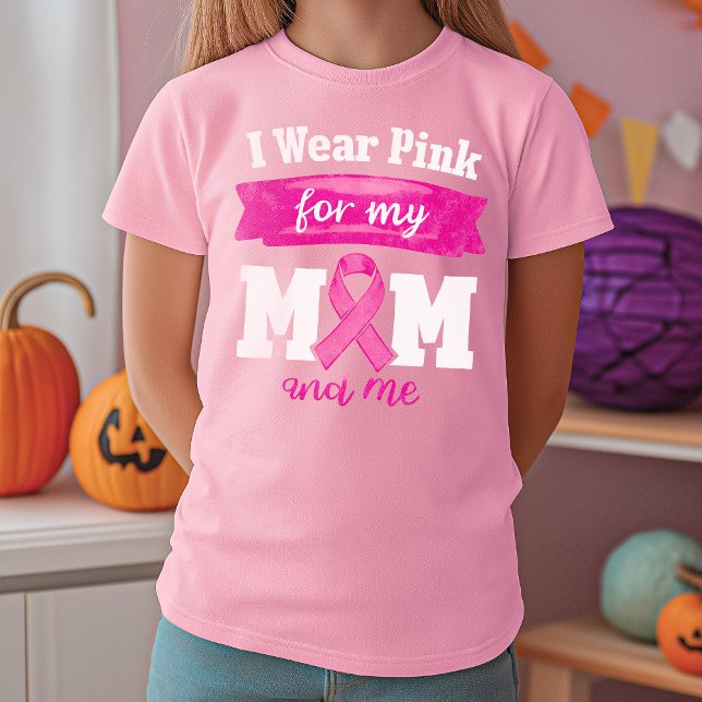 I Bära Rosa för mitt Mamma, medvetenhet om bröstca T Shirt (Skapare uppladdad)