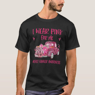 I Bära Rosa för Rosa Lastbil Breast Cancer Surviv T Shirt
