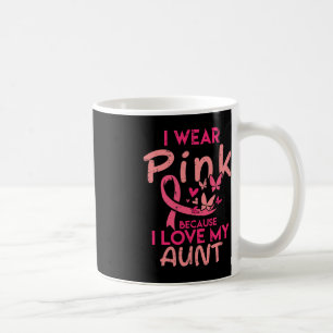 I Bära Rosa I Kärlek Mitt Moster-medvetande om brö Kaffemugg