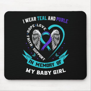 I Bära Teal and Lila Byby Suicide Prevention Awa Musmatta