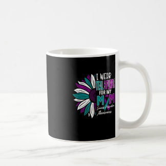 I Bära Teal and Lila for My MAMMA Suicide Preventi Kaffemugg