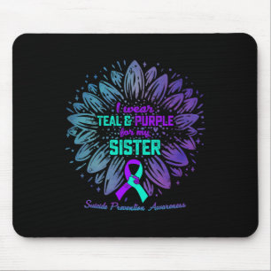 I Bära Teal and Lila for Sister Suicide Preventi Musmatta