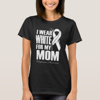 I Bära White for My Mamma Osteoporosis Awareness F T Shirt