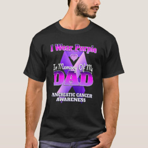 I Bärans Lila till minne av min Pappa pankreascanc T Shirt