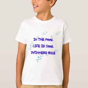 I bassäng är livet kallt t-shirt