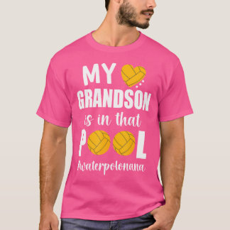 I Bassäng, Vatten Polo Nana vid en polo-spelare i  T Shirt