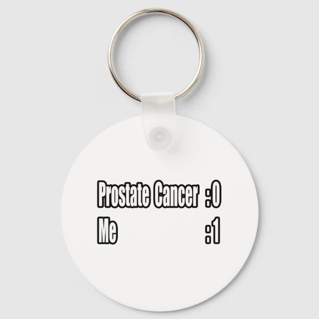 I Beat Prostate Cancer (resultattavla) Nyckelring (Framsida)