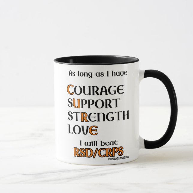 I Beat...RSD/CRPS Mugg (Höger)