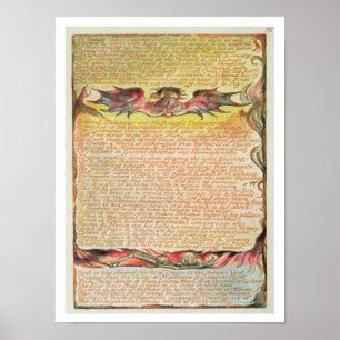 "I Beauty the Daughters of Albion..", tallrik 58 f Poster