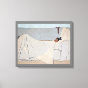 I Bed, Edouard Vuillard Canvastryck