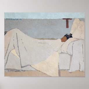 I Bed, Edouard Vuillard Poster
