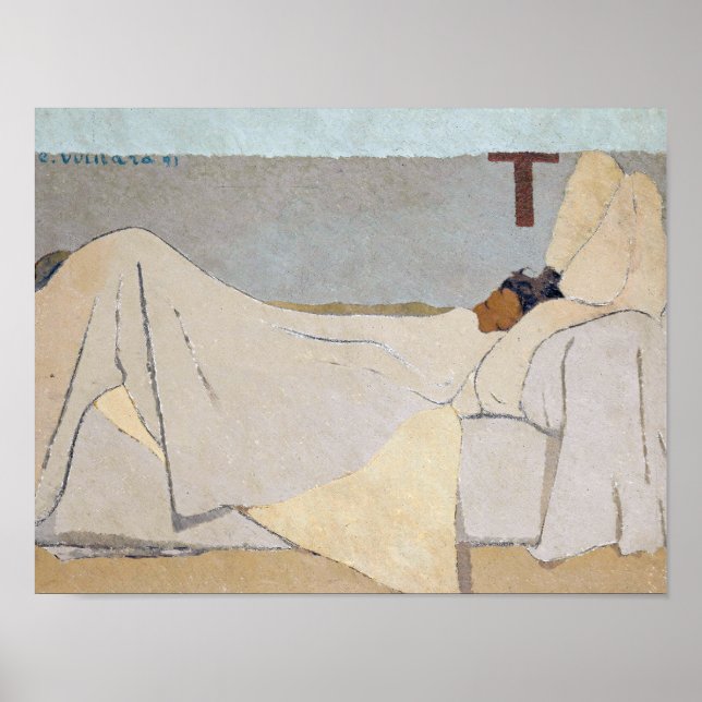 I Bed | Edouard Vuillard | Poster (Framsidan)