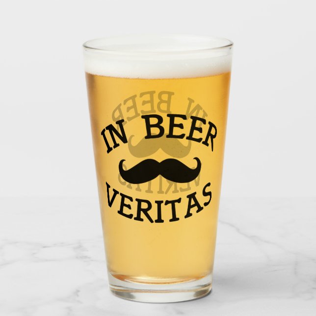 I Beer Veritas Beer Glass Glaskopp (Baksida fylld)