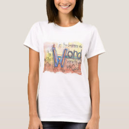 I begynnelsen t shirt