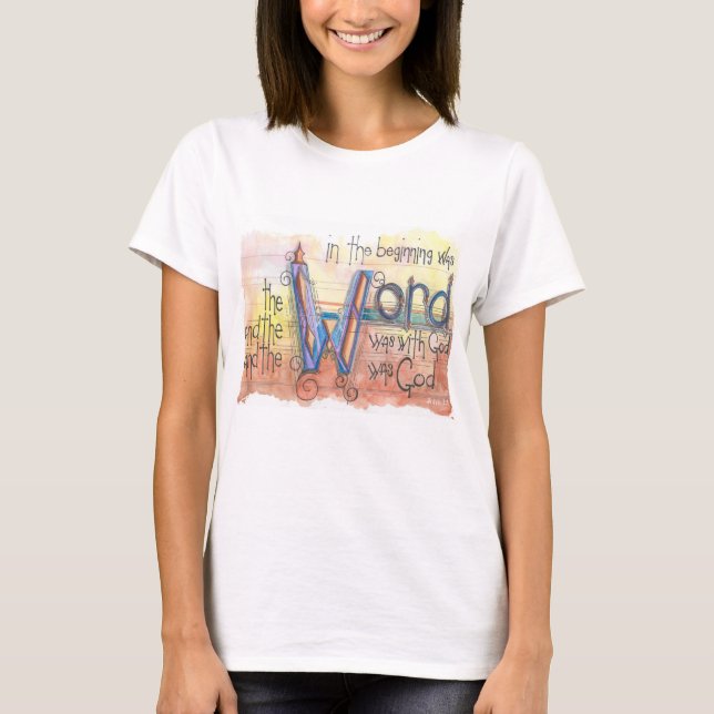 I begynnelsen t shirt (Framsida)