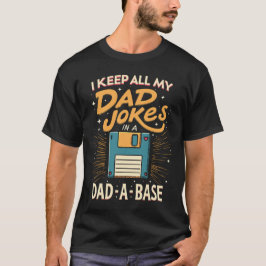 I Behålla Mina Pappa skämtar i en Pappa-a-bas T Shirt