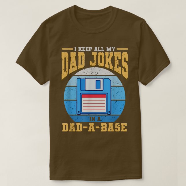 I Behålla: Mina Pappa skämtar i Pappa Bas Relation T Shirt (Design framsida)