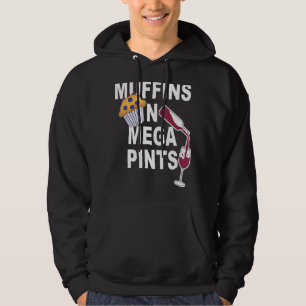 I behov av en megapixt av Vin Sarcastic Drunk 1 Hoodie