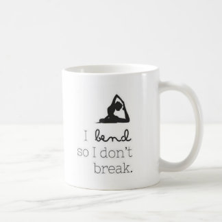 I bend Yoga mug Kaffemugg