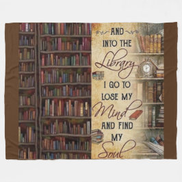 I Bibliotek går jag till Fleece Blanket