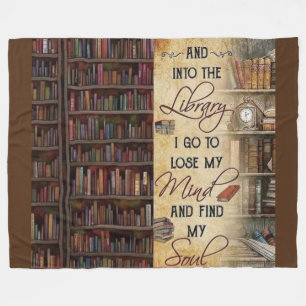 I Bibliotek går jag till Fleece Blanket