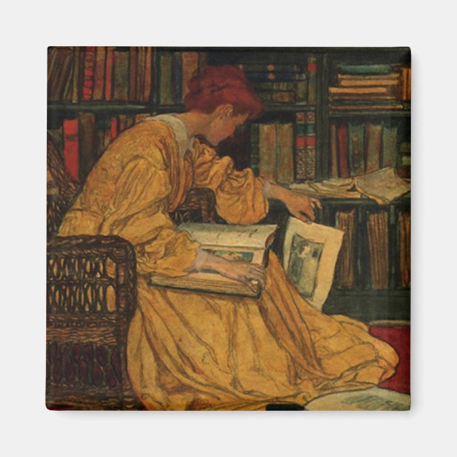I BIBLIOTEK MAGNET (Framsidan)