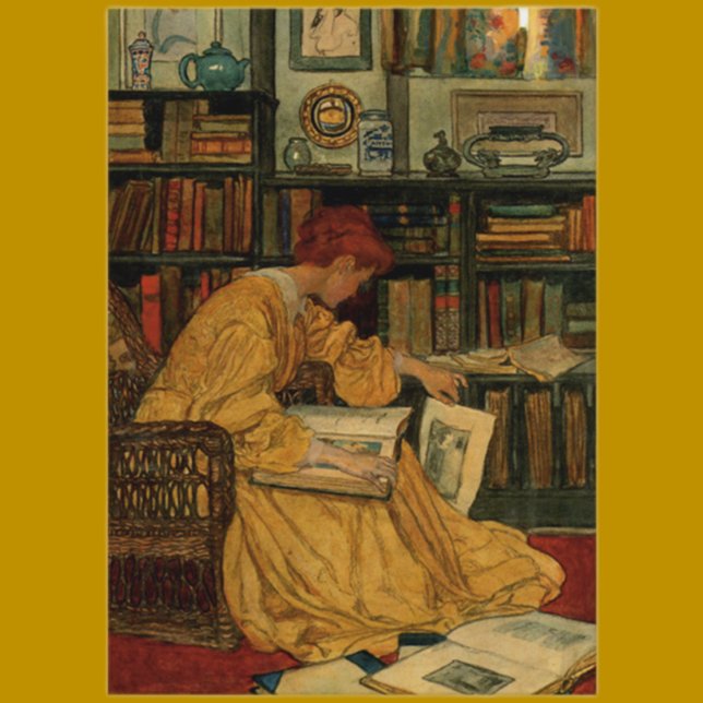 I BIBLIOTEK VYKORT (Skapare uppladdad)