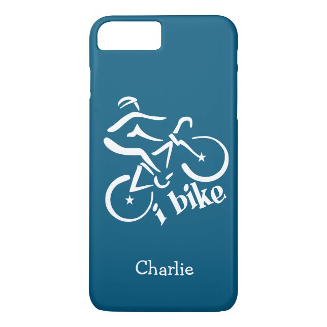 I BIKE-anpassningsbarnas monogramfodral Case-Mate iPhone Skal (Baksida)