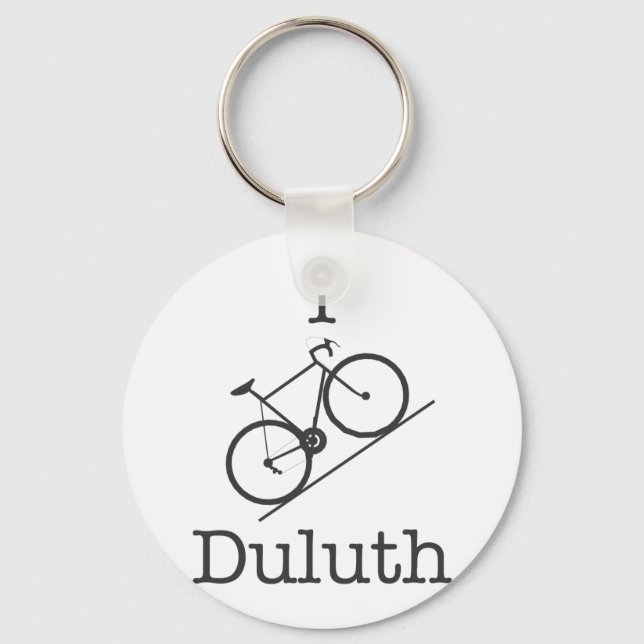 I Bike Duluth Nyckelring (Framsida)