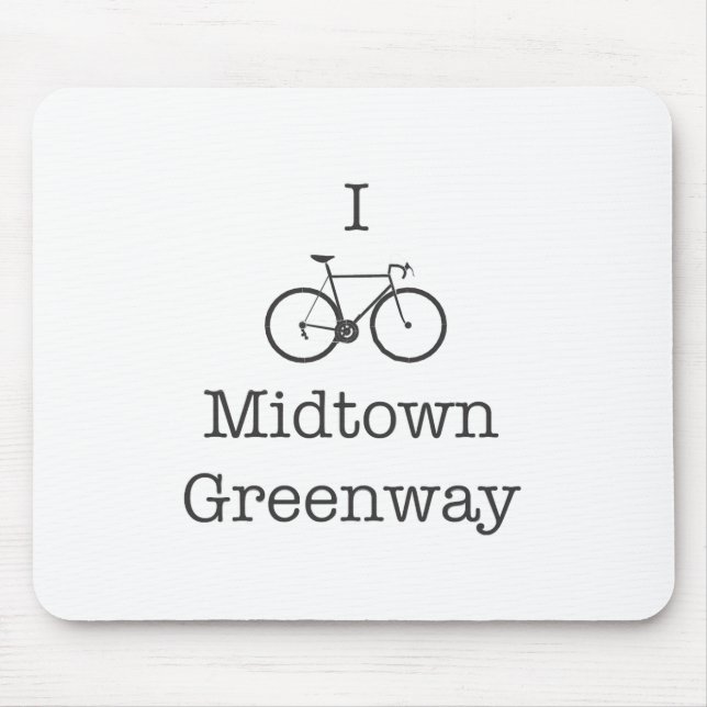 I Bike Midtown Greenway Musmatta (Framsidan)