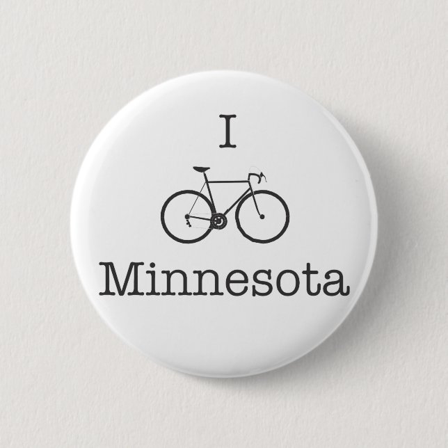 I Bike Minnesota Knapp (Framsida)