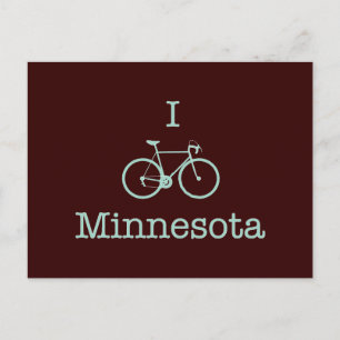 I Bike Minnesota Vykort